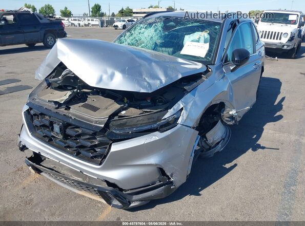 7FARS6H53SE109291 2025 HONDA CR-V Gray Առջևի ձախ երեք քառորդ տեսարան
