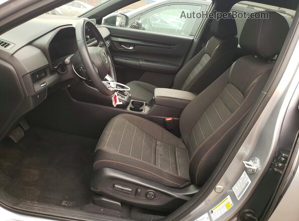 7FARS6H54PE024936 2023 HONDA CR-V Silver Widok wnętrza z przodu