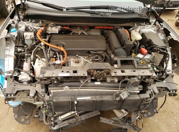 7FARS6H54PE024936 2023 HONDA CR-V Silver Widok komory silnika