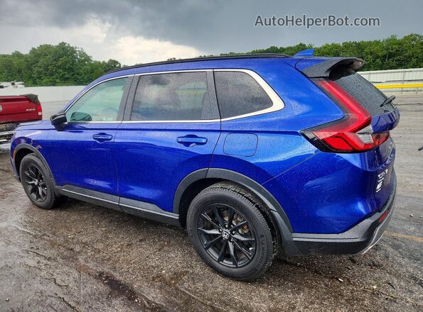 7FARS6H54PE031207 2023 HONDA CR-V Blue Trasero izquierdo