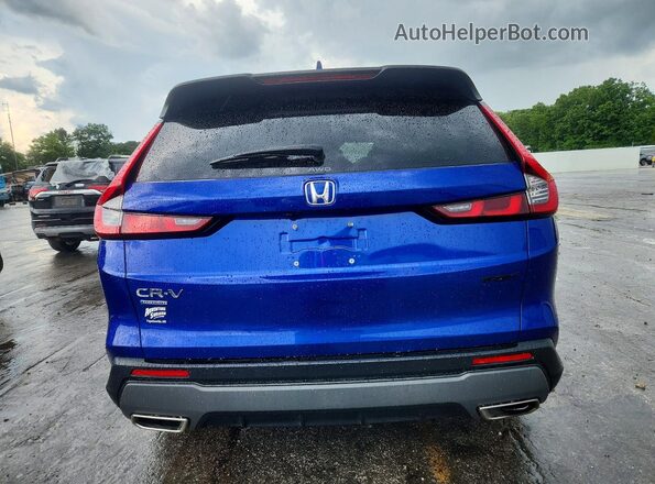 7FARS6H54PE031207 2023 HONDA CR-V Blue Vista trasera