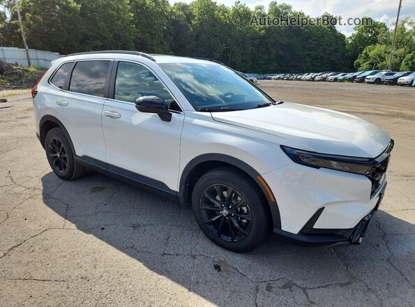 7FARS6H55PE010558 2023 HONDA CR-V White Передня права чверть