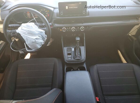 7FARS6H55RE066924 2024 HONDA CR-V Белый Вид панели приборов
