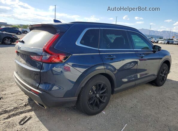 7FARS6H55SE023089 2025 HONDA CR-V Blue Widok z tyłu