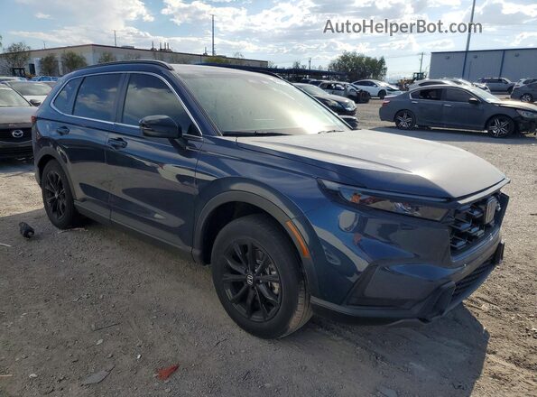7FARS6H55SE023089 2025 HONDA CR-V Blue Widok deski rozdzielczej