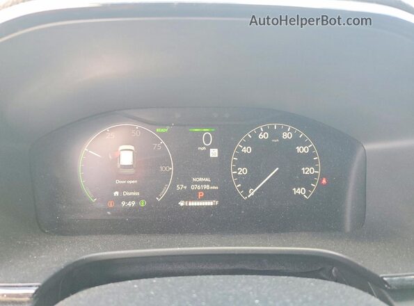7FARS6H56PE035632 2023 HONDA CR-V Gray Вид щитка приладів