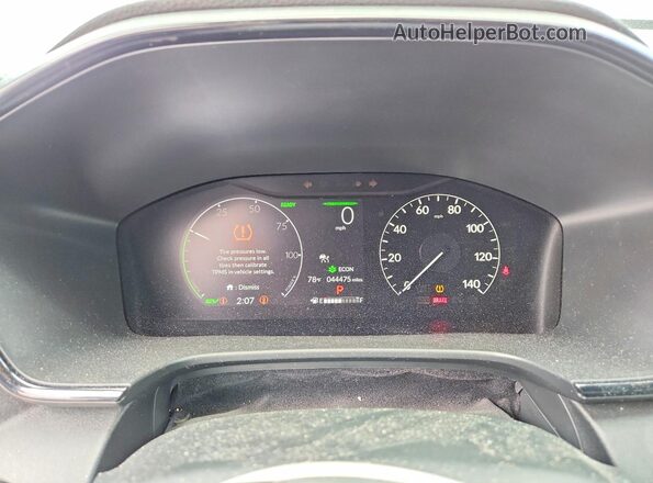 7FARS6H56RE013150 2024 HONDA CR-V Silver Vista del cuadro de instrumentos