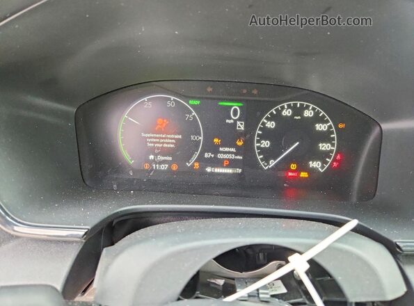 7FARS6H56RE023029 2024 HONDA CR-V Blue ხელსაწყოთა პანელის ხედი