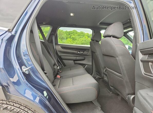 7FARS6H56RE023029 2024 HONDA CR-V Blue უკანა სალონის ხედი