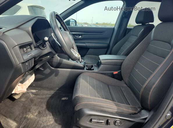 7FARS6H56RE065684 2024 HONDA CR-V Gray წინა სალონის ხედი