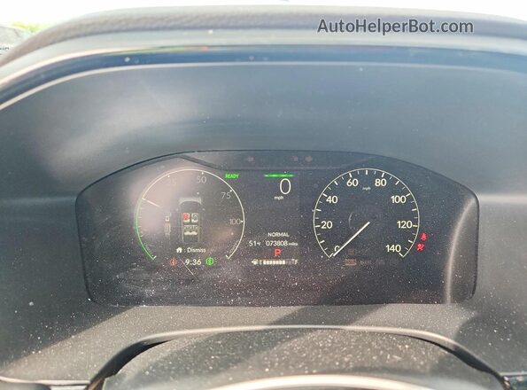 7FARS6H56RE065684 2024 HONDA CR-V Gray ხელსაწყოთა პანელის ხედი