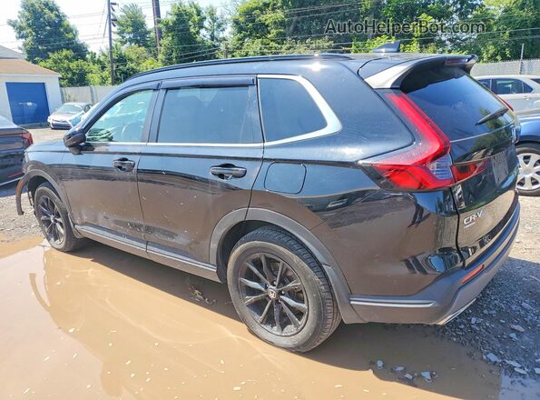 7FARS6H56SE043142 2025 HONDA CR-V Black Հետևի ձախ