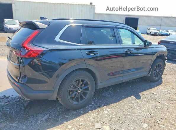 7FARS6H56SE043142 2025 HONDA CR-V Black Հետևի աջ