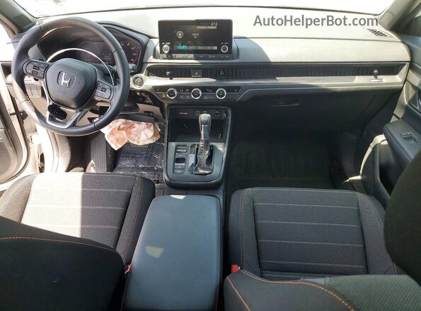 7FARS6H57SE042646 2025 HONDA CR-V White Вид панелі приладів