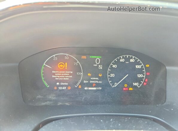 7FARS6H58PE026253 2023 HONDA CR-V White Widok zestawu wskaźników