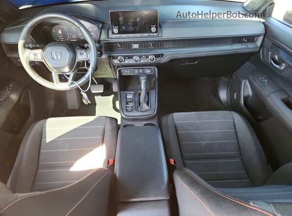 7FARS6H58RE068473 2024 HONDA CR-V Black წინა პანელის ხედი