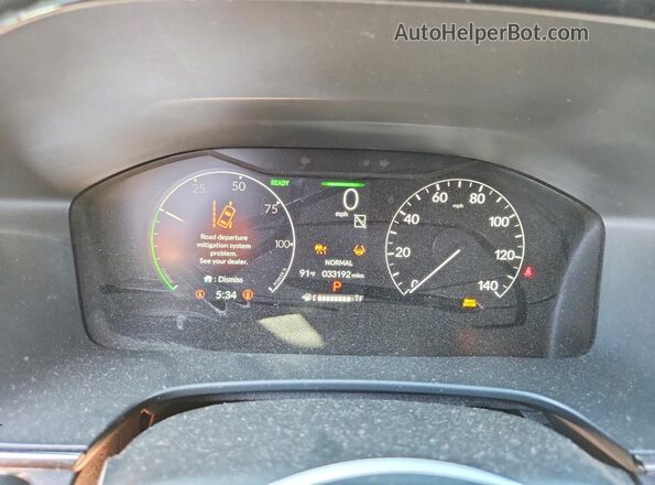 7FARS6H58RE068473 2024 HONDA CR-V Black ხელსაწყოთა პანელის ხედი