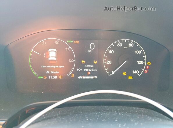 7FARS6H58RE082552 2024 HONDA CR-V Серый Вид щитка приборов