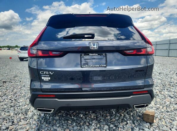 7FARS6H58RE082633 2024 HONDA CR-V Blue უკანა ხედი