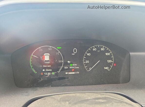 7FARS6H58RE082633 2024 HONDA CR-V Blue ხელსაწყოთა პანელის ხედი