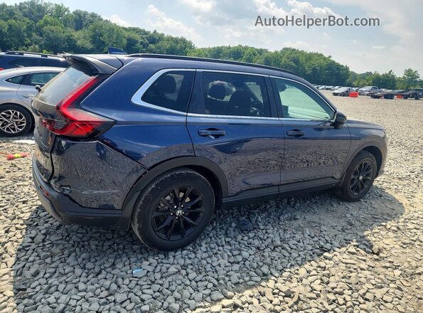 7FARS6H58SE071587 2025 HONDA CR-V Blue Tył prawy