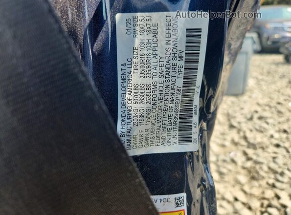 7FARS6H58SE071587 2025 HONDA CR-V Blue Widok komory silnika
