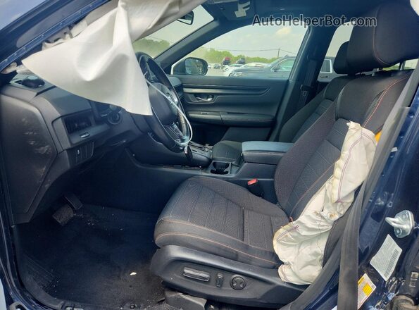 7FARS6H58SE071587 2025 HONDA CR-V Blue Widok wnętrza z przodu