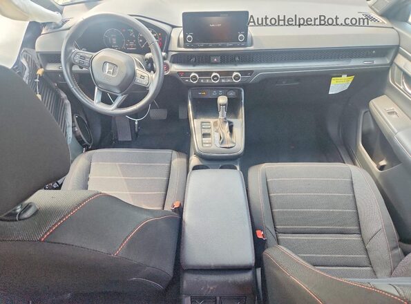 7FARS6H58SE071587 2025 HONDA CR-V Blue Widok deski rozdzielczej