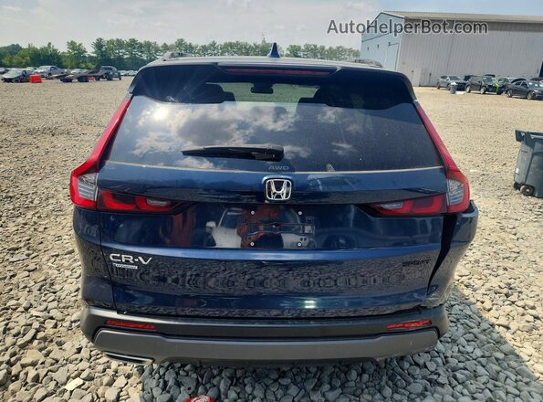 7FARS6H58SE071587 2025 HONDA CR-V Blue Widok z tyłu
