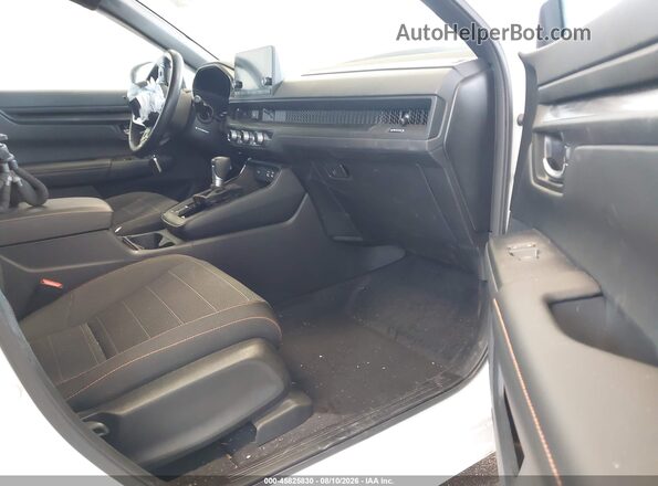 7FARS6H58SE100635 2025 HONDA CR-V White წინა სალონის ხედი