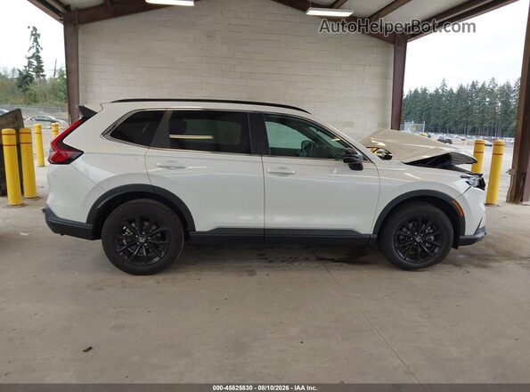 7FARS6H58SE100635 2025 HONDA CR-V White უკანა სალონის ხედი