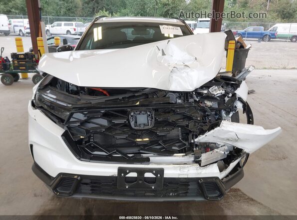 7FARS6H58SE100635 2025 HONDA CR-V White ხელსაწყოთა პანელის ხედი