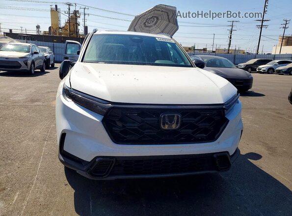 7FARS6H59PE023684 2023 HONDA CR-V White წინა ხედი