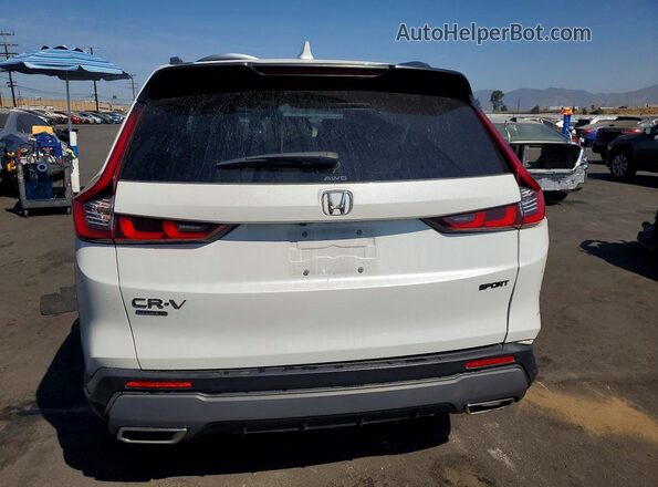 7FARS6H59PE023684 2023 HONDA CR-V White უკანა ხედი
