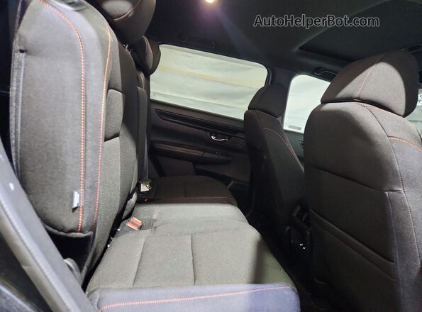 7FARS6H59SE097664 2025 HONDA CR-V Black Widok wnętrza z tyłu