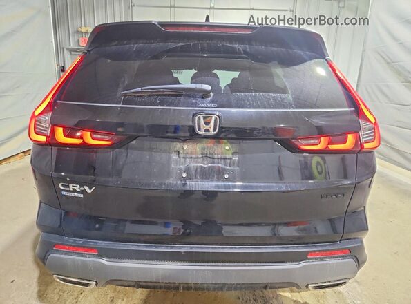 7FARS6H59SE097664 2025 HONDA CR-V Black Widok z tyłu