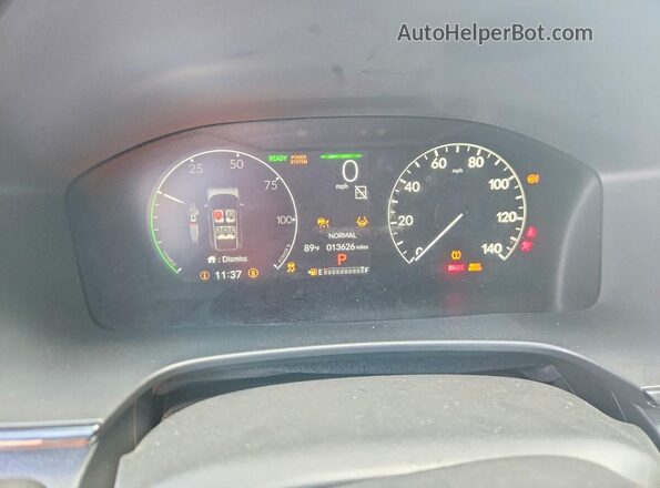 7FARS6H59TE036087 2026 HONDA CR-V Black ხელსაწყოთა პანელის ხედი