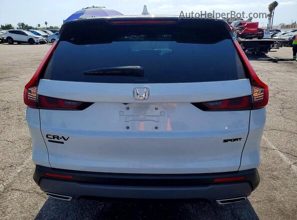 7FARS6H59TE114805 2026 HONDA CR-V White Rear view