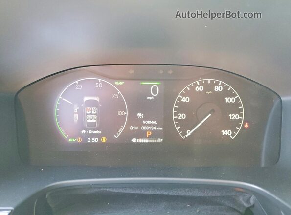 7FARS6H59TE114805 2026 HONDA CR-V White Instrument cluster view