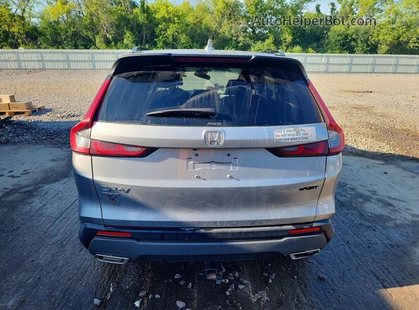 7FARS6H5XPE039666 2023 HONDA CR-V Silver Widok z tyłu