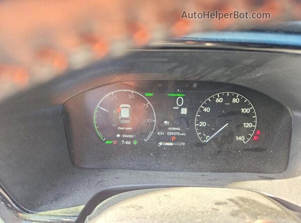7FARS6H5XPE039666 2023 HONDA CR-V Silver Widok zestawu wskaźników