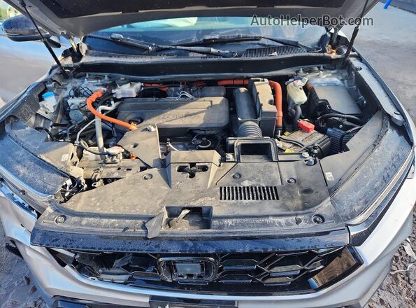 7FARS6H5XPE039666 2023 HONDA CR-V Silver Widok komory silnika