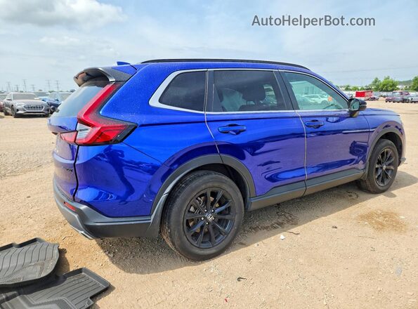 7FARS6H5XRE022014 2024 HONDA CR-V Blue Trasero derecho