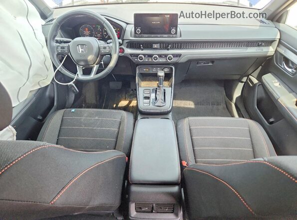 7FARS6H5XRE022014 2024 HONDA CR-V Blue Vista del salpicadero