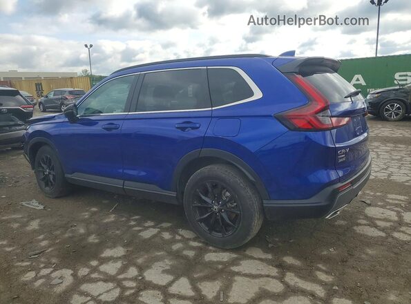 7FARS6H5XRE065431 2024 HONDA CR-V Blue Задня ліва чверть