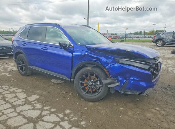 7FARS6H5XRE065431 2024 HONDA CR-V Blue Передня права чверть