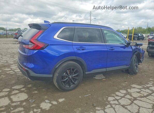 7FARS6H5XRE065431 2024 HONDA CR-V Blue Задня права чверть
