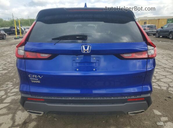 7FARS6H5XRE065431 2024 HONDA CR-V Blue Вид ззаду