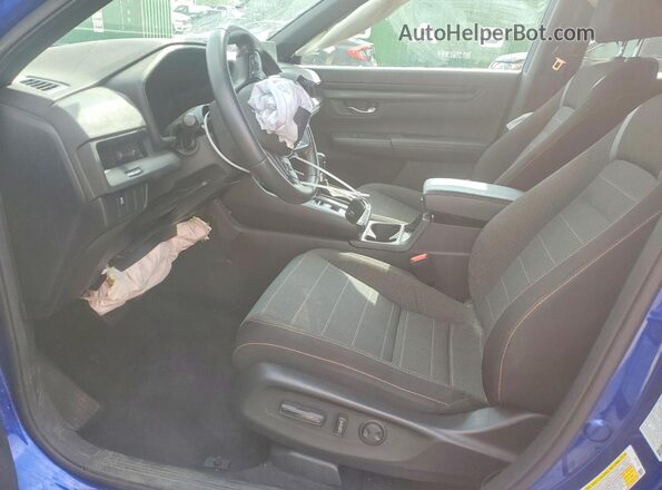 7FARS6H5XRE065431 2024 HONDA CR-V Blue Вид салону спереду