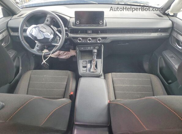 7FARS6H5XRE065431 2024 HONDA CR-V Blue Вид панелі приладів